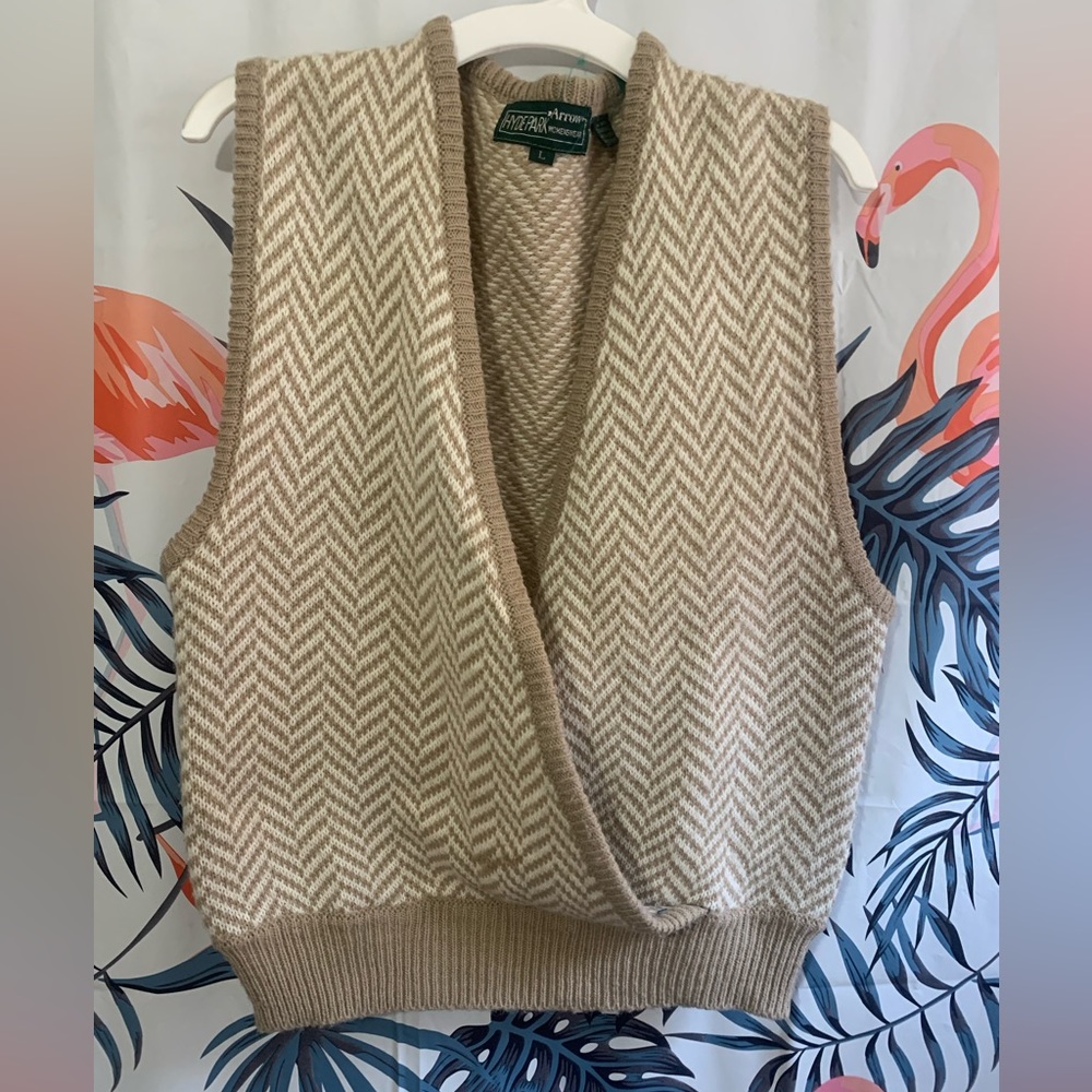 Arrow Hyde Park Sweater Vest Sz L